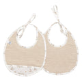 Lot de bavoirs naissance bébé en gaze de coton doux Daydream