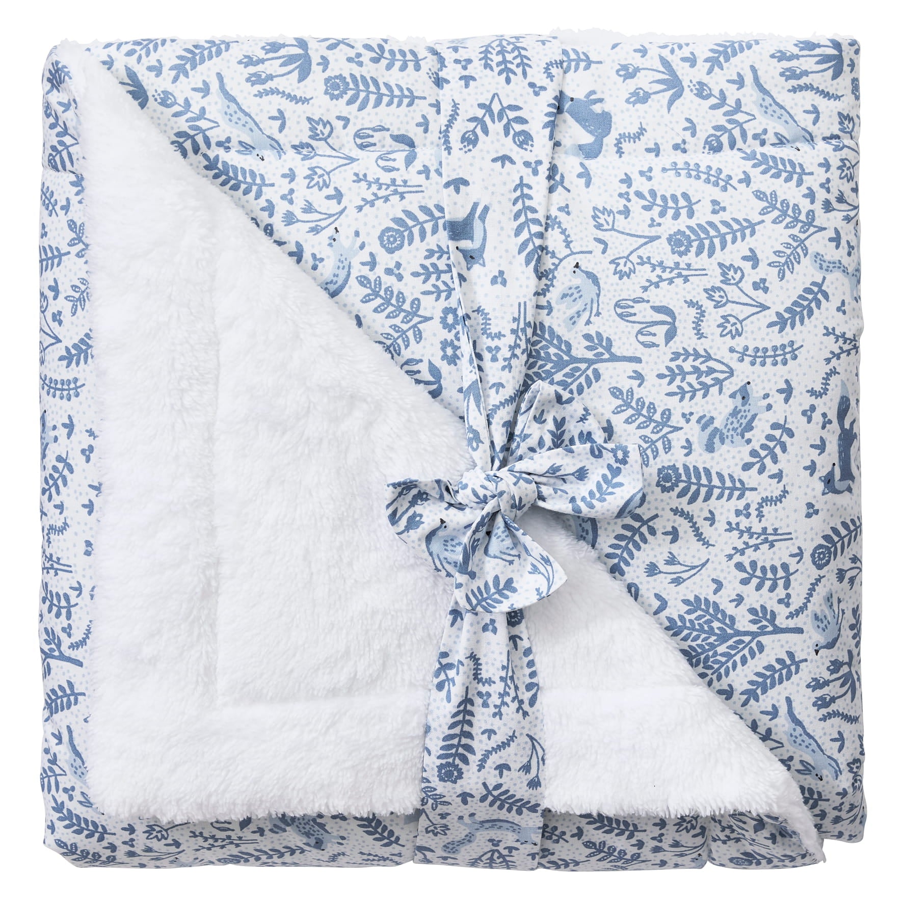 Couverture pour bébé de la collection Forêt enchantée
