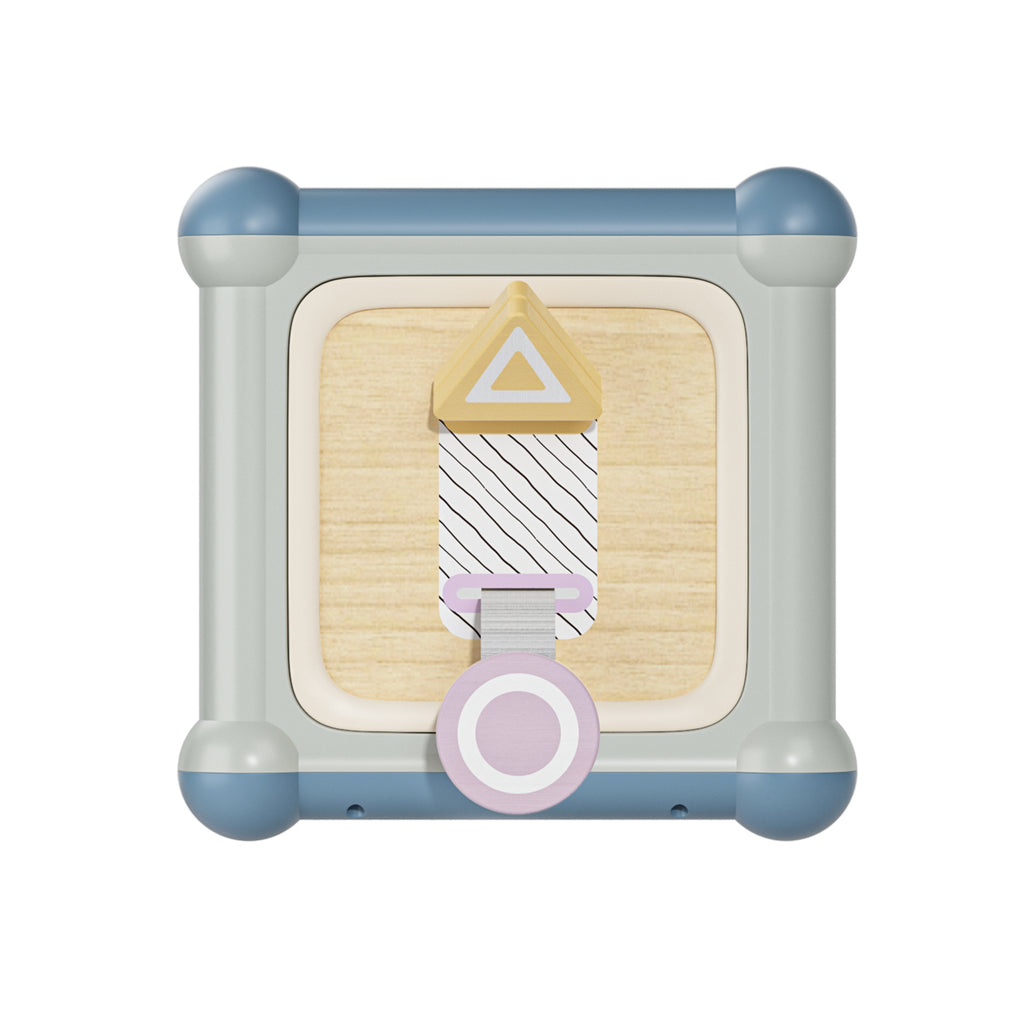 Cube d’activités bébé 10 en 1 motricité enfant face des formes géométriques