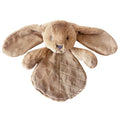 Doudou peluche bébé doux lapin caramel en polyester