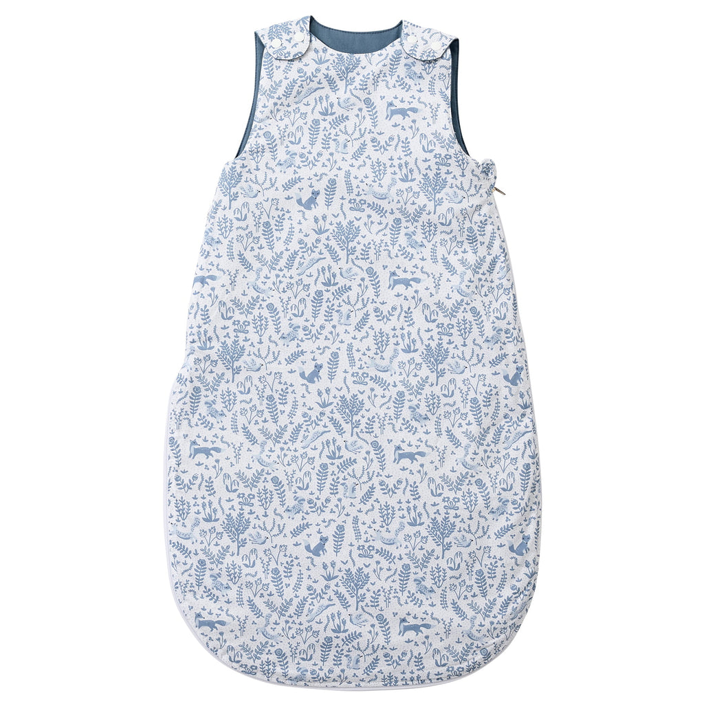 Gigoteuse bébé en coton ouatiné avec fermeture zippée Forêt enchantée