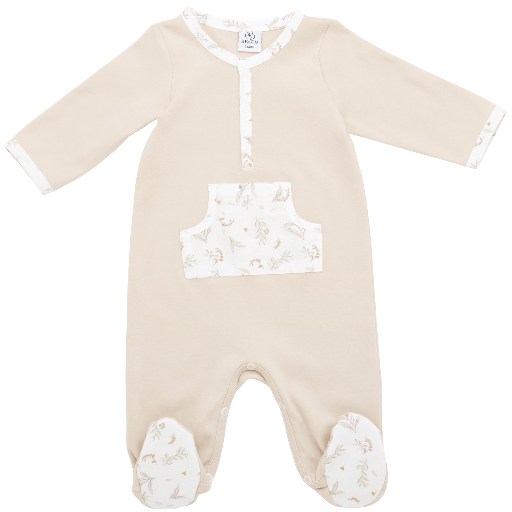 Pyjama dors-bien bébé en coton 100 pour nouveau-né Daydream