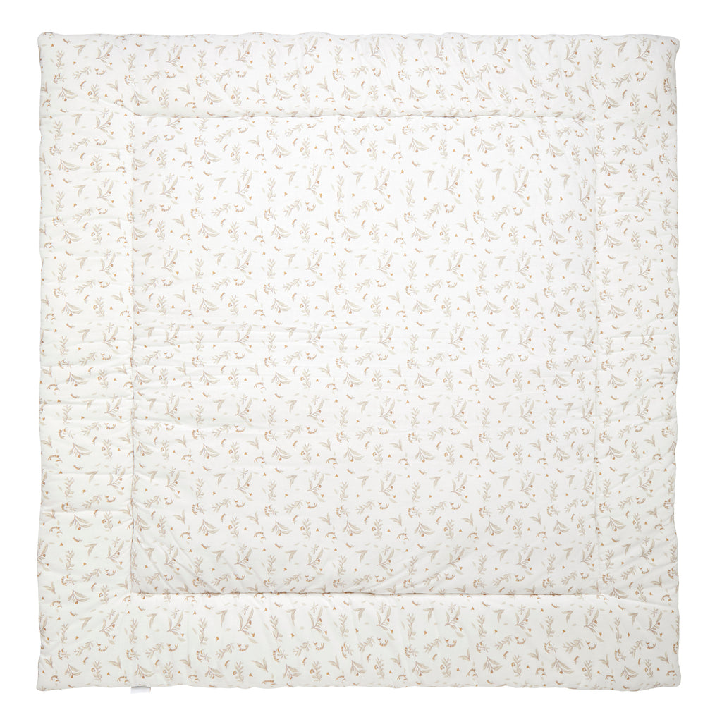 Tapis de jeu bébé réversible en coton et fausse fourrure Daydream recto