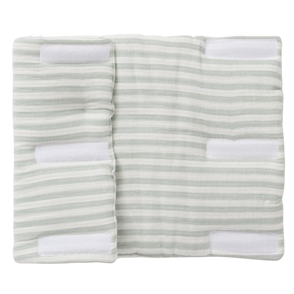 Tour de lit bébé modulable avec éléments à fixer Soft Stripes verso