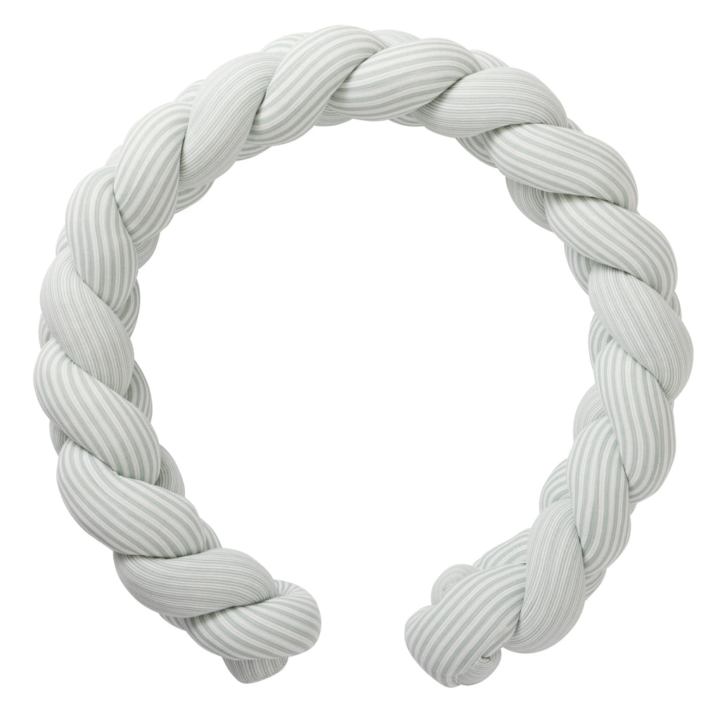 Tresse décorative bébé ouatinée pour lit ou parc Soft Stripes